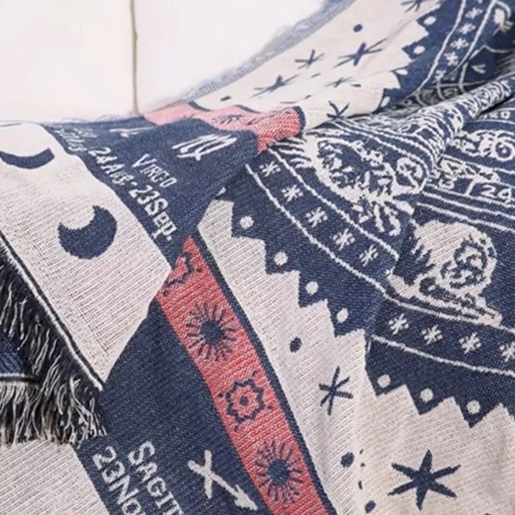 Horoscope Boho Blanket - Picture 4 of 4